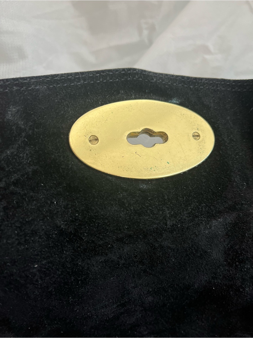 MULBERRY BLACK LEATHER ALEXA - Picture 13 of 16